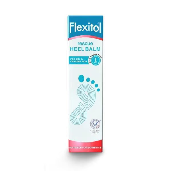 Flexitol Heel Balm Foot Cream 112g tube - British product
