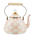 MacKenzie-Childs Rosy Check kettle 2.85L, imported from the UK