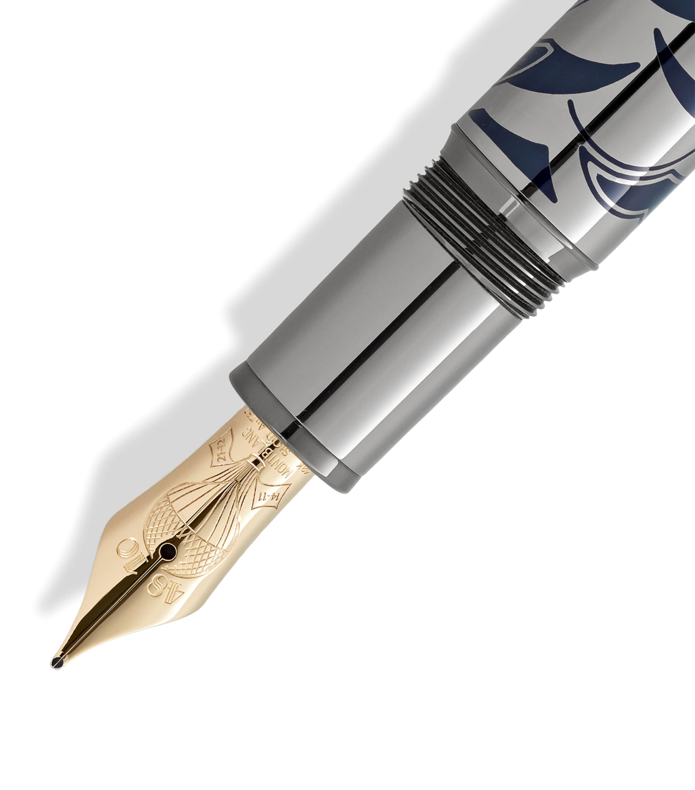 Montblanc fountain pen Around the World Solitaire LeGrand, imported from the UK