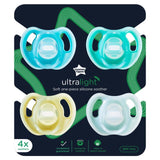 Tommee Tippee Dummies 6-18m Blue 4 pack    4 per pack - McGrocer