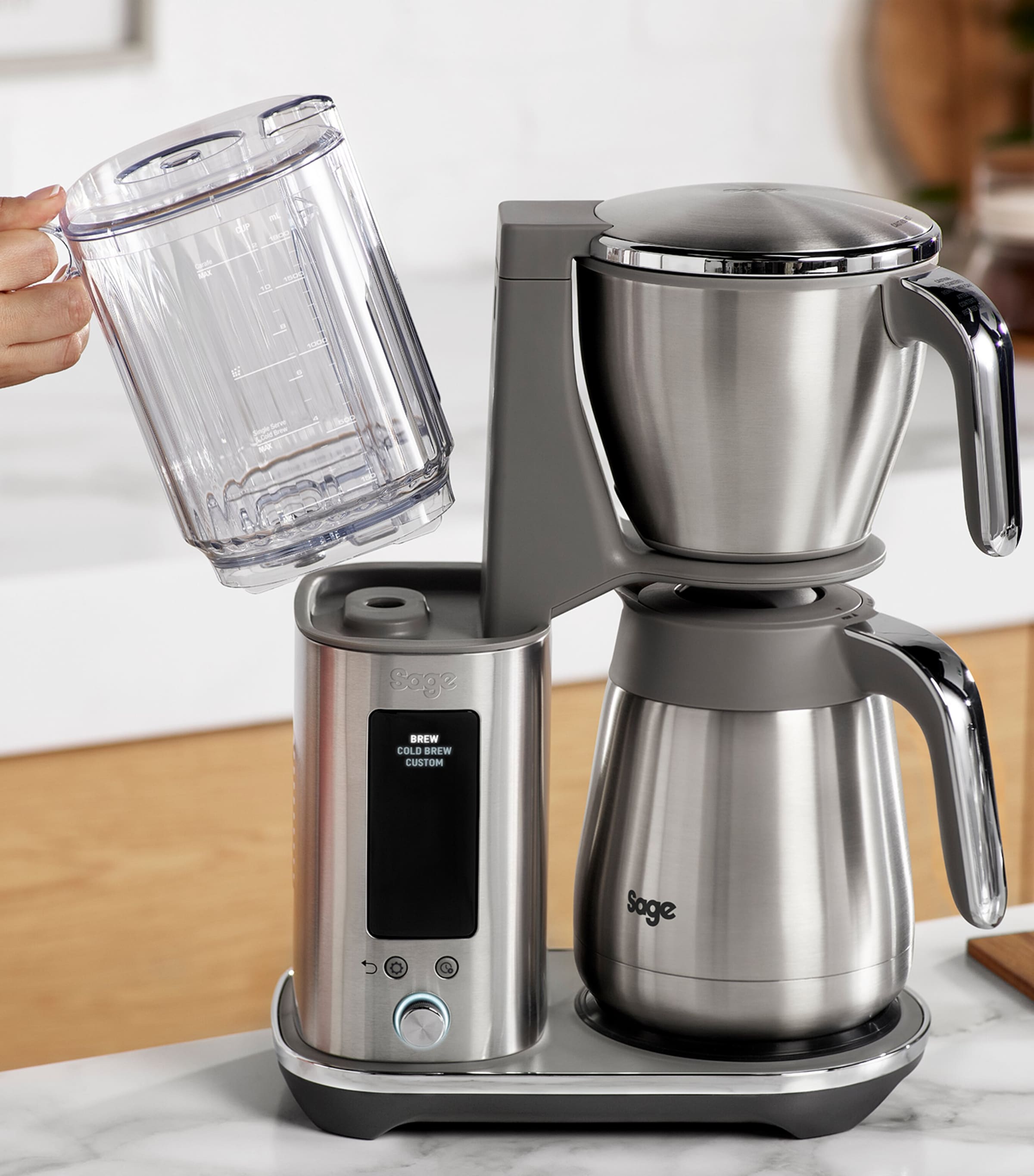 Sage Luxe Precision Brewer coffee machine (British brand)
