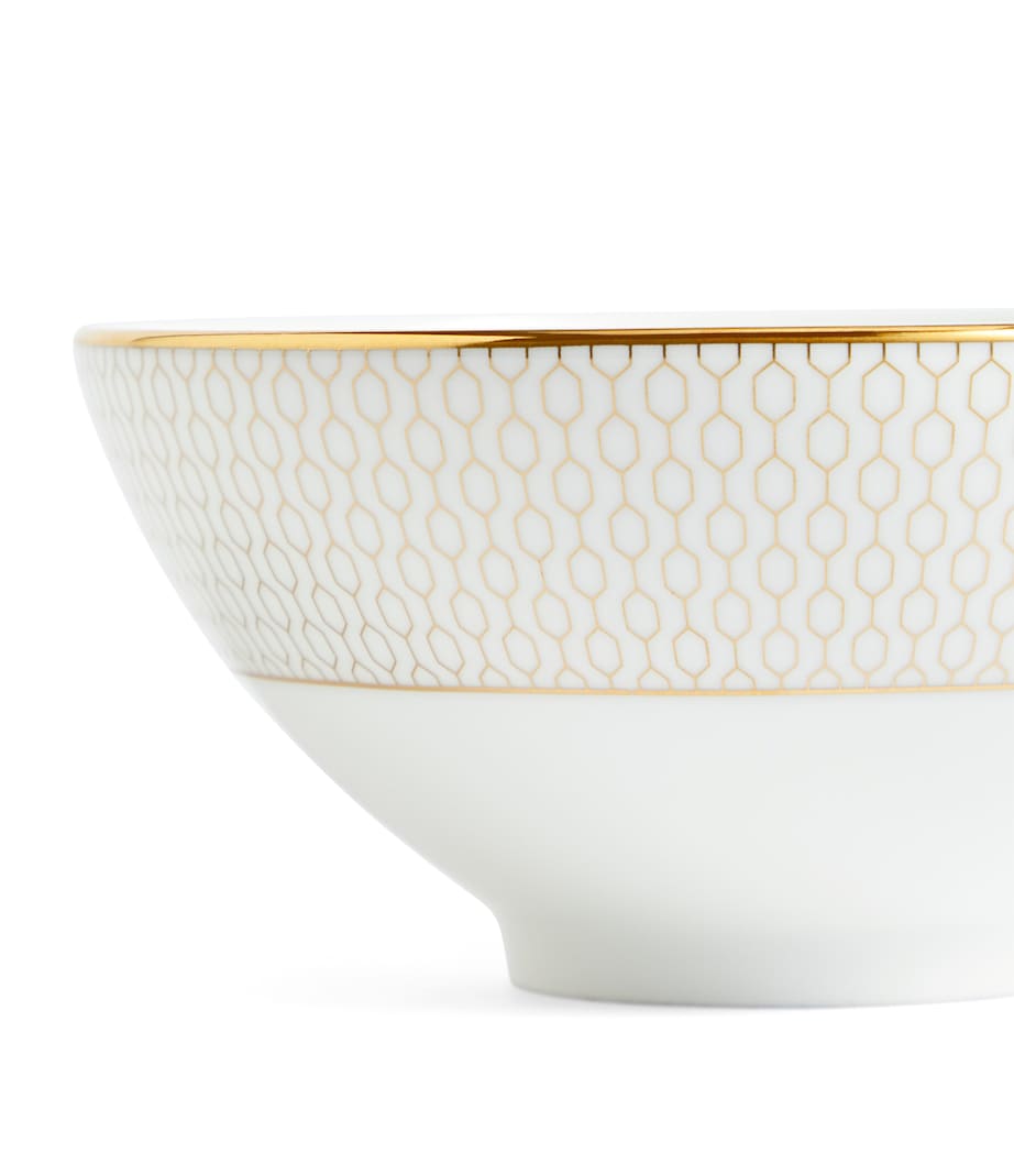 Wedgwood Gold-Trim Gio rice bowl 12.5cm (British brand)
