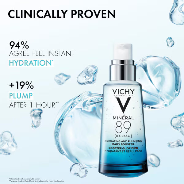 Vichy Mineral 89 Daily Hydrating Serum 50ml (British brand)