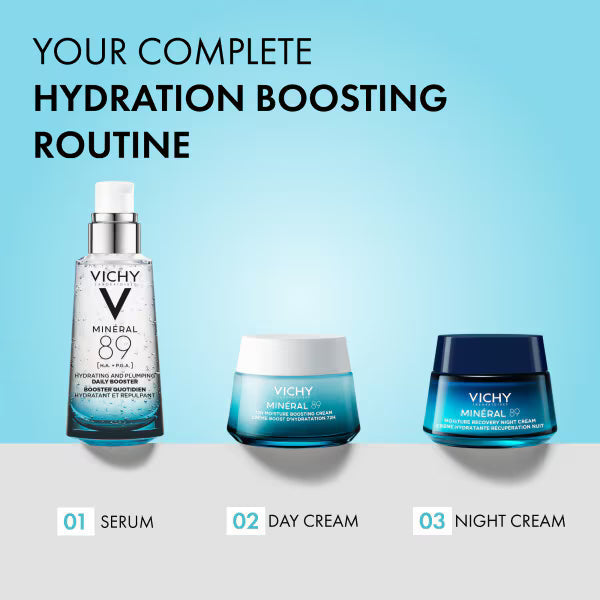 Vichy Mineral 89 Daily Hydrating Serum 50ml (British brand)