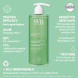 SVR Spirial deodorising shower gel 400ml (British brand)