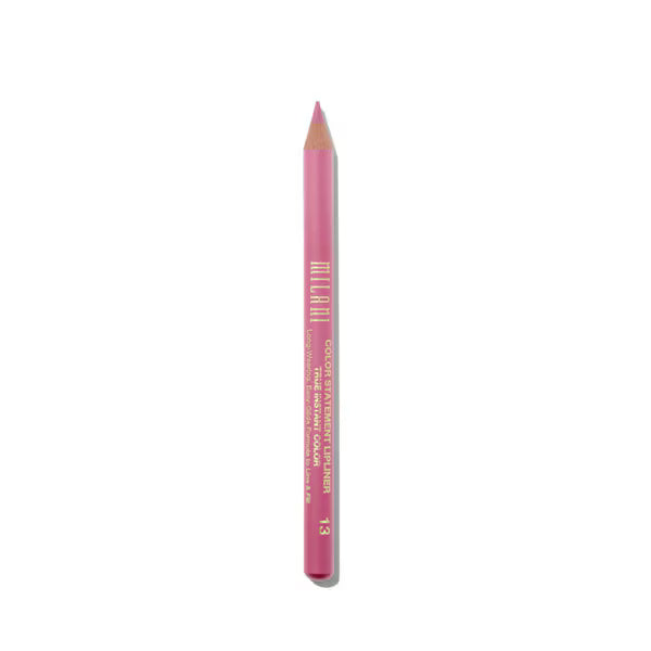 Milani Color Statement Lipliner 13 Pretty Pink 1.14g, imported from the UK