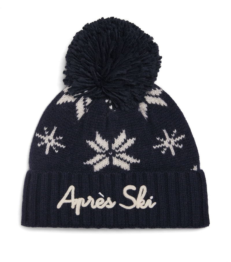 Mc2 Saint Barth Kids cashmere après-ski bobble hat, imported from the UK
