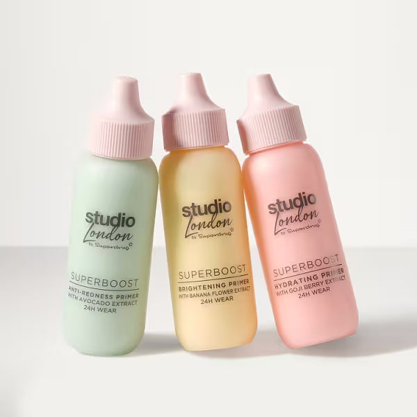 Studio London Superboost Face Milk Primer Berries 35ml (British brand)