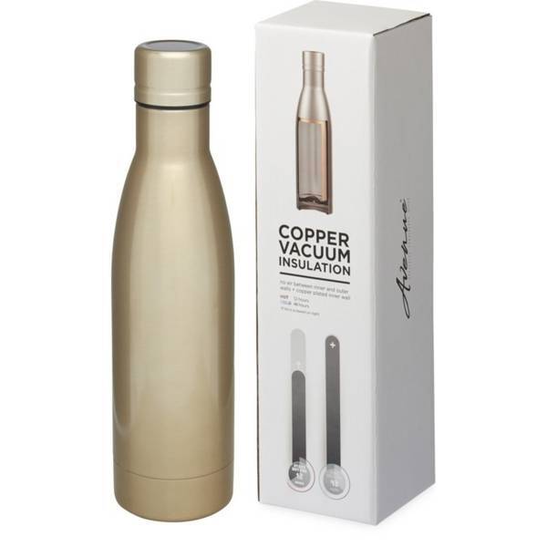 Avenue Vasa Copper Vacuum Insulated Bottle 500ml - British product