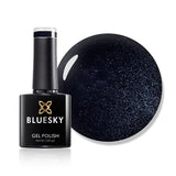 Bluesky Overtly Onyx gel polish black bottle - British product