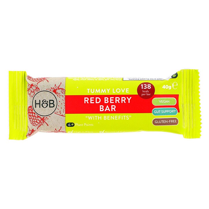 Holland & Barrett Tummy Love Cocoa Hazelnut Bar with Benefits 40g - 998368