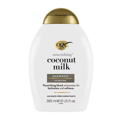OGX Nourishing+ Coconut Milk pH Balanced Shampoo for Dry Hair 385ml