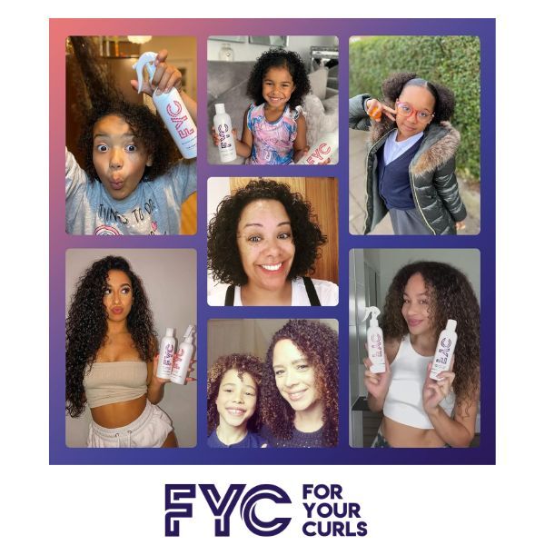 FYC Refresh Detangle Spray Curly Hair 250ml - British product