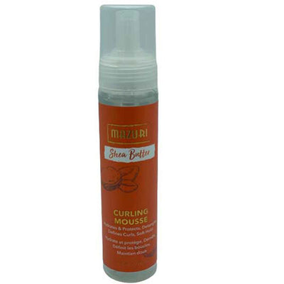 Mazuri Shea Butter Curling Mousse for Curly and Textured Hair
