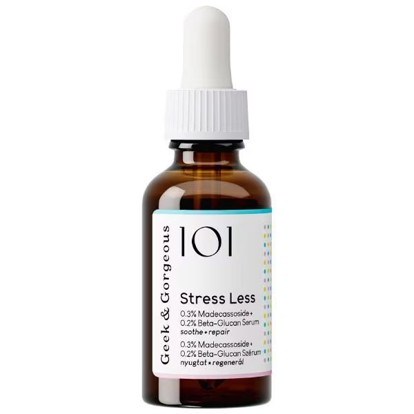 Geek & Gorgeous Stress Less Soothing Serum 30ml, UK version