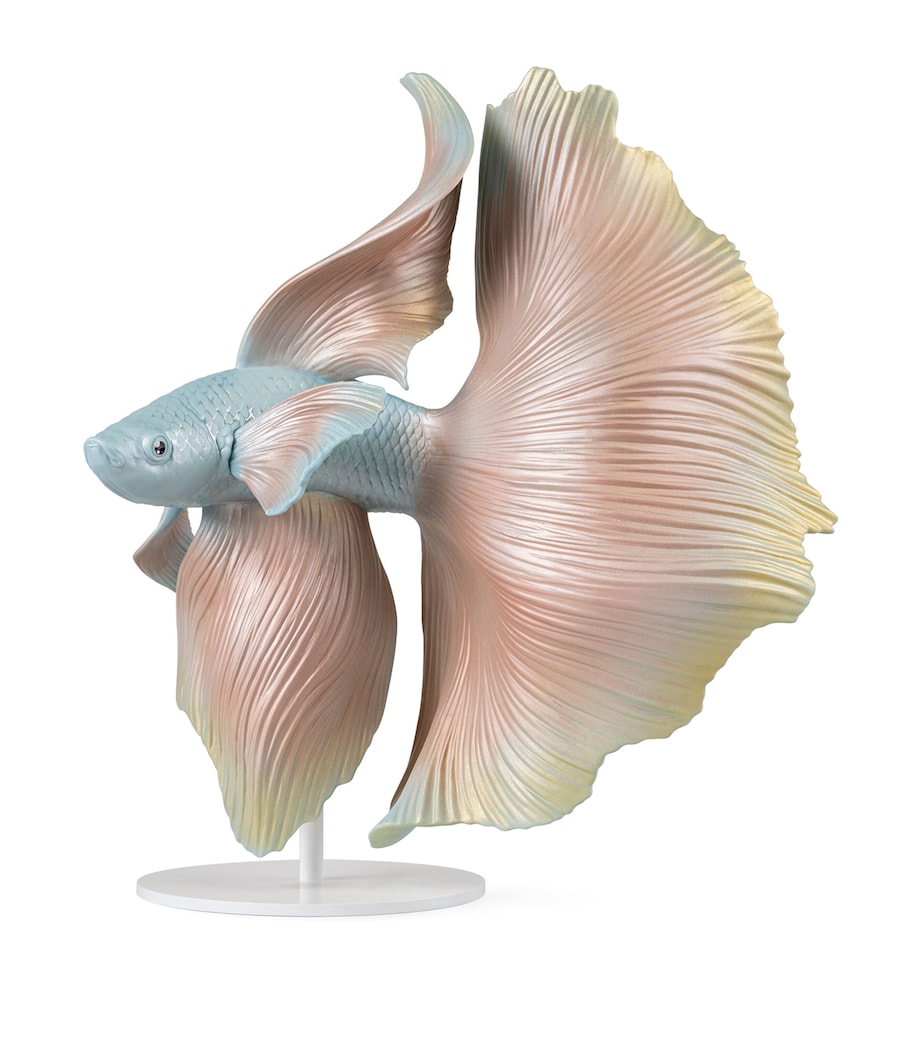 Lladró porcelain betta fish right ornament, UK version