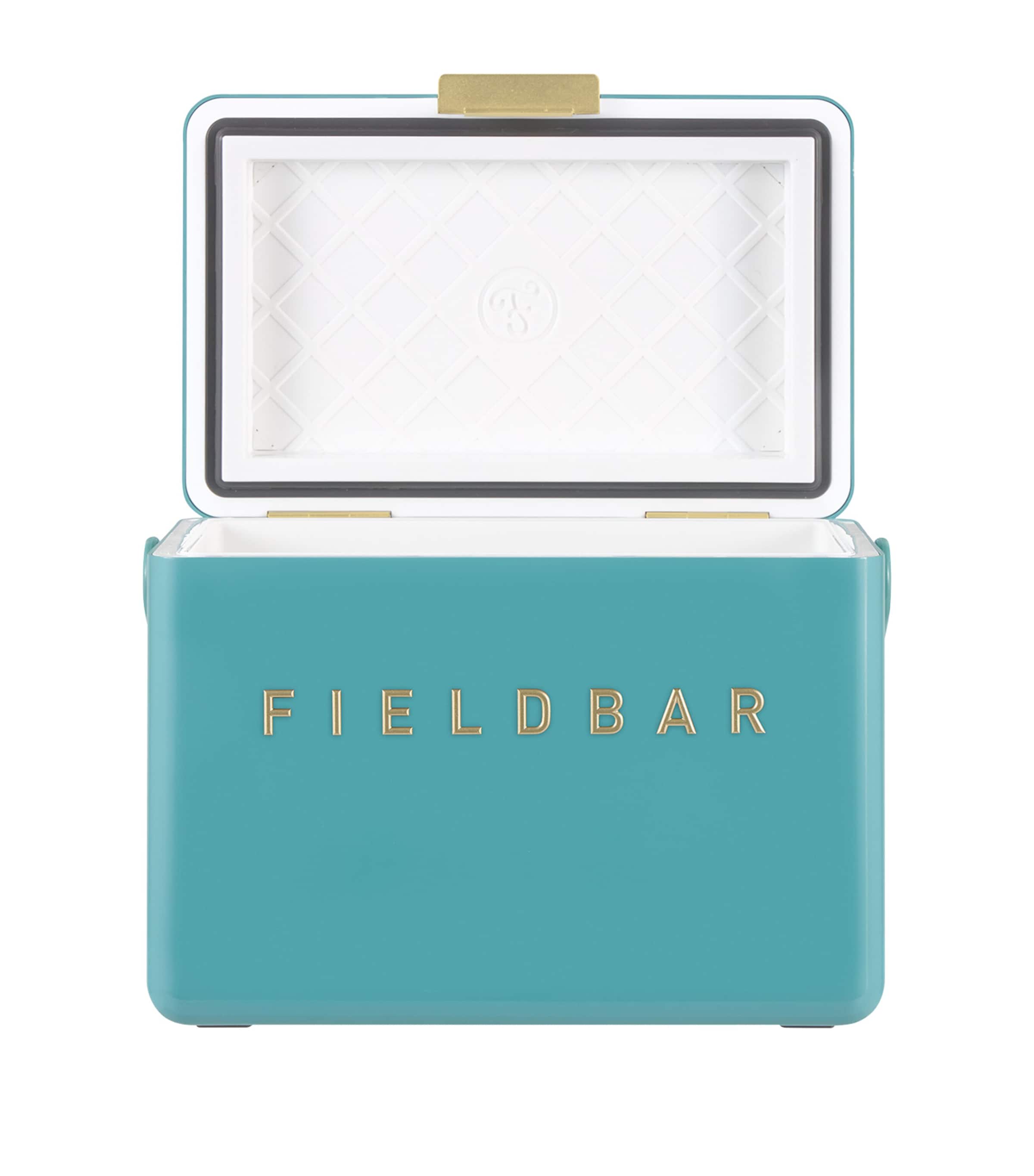 Fieldbar Mini Bar Cooler Box with Leather Sling 4L - British product