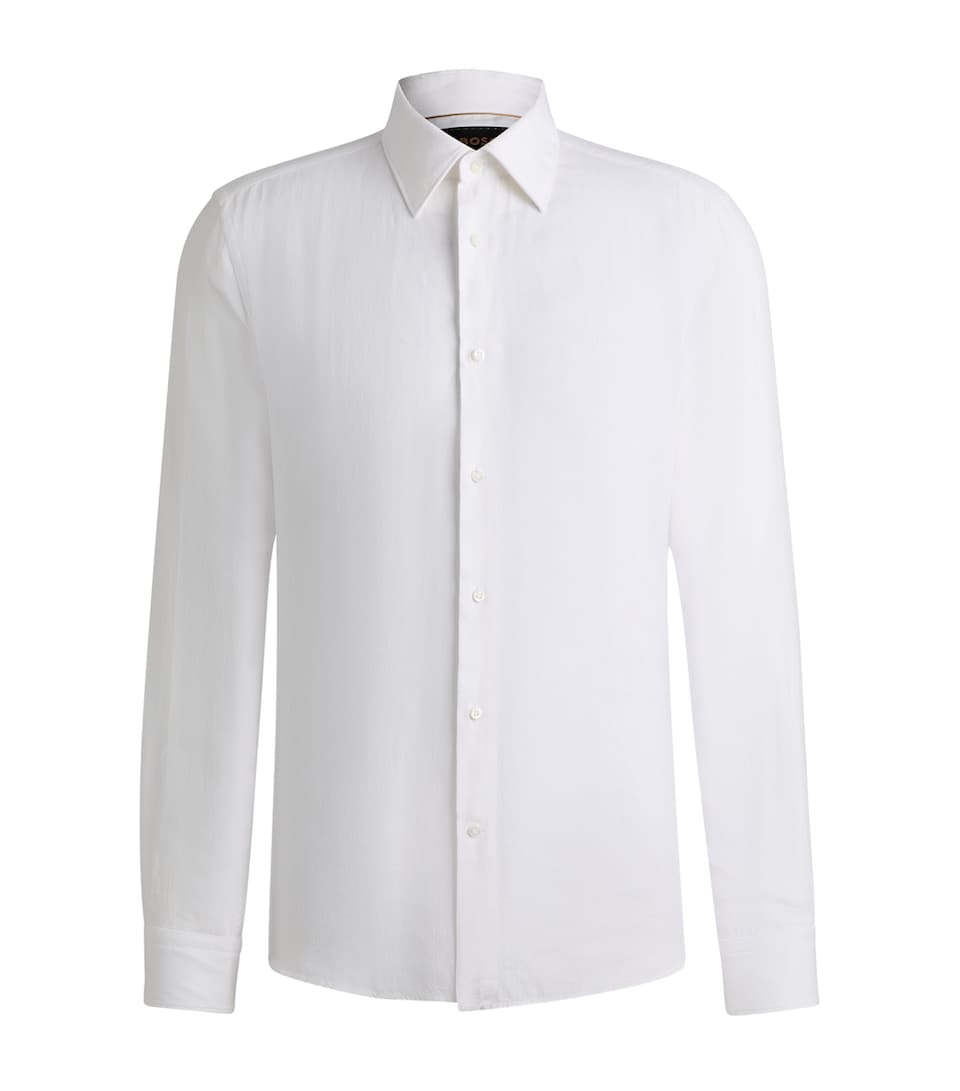 Lightweight Cotton Satin Hooded Overshirt with Detachable Hood