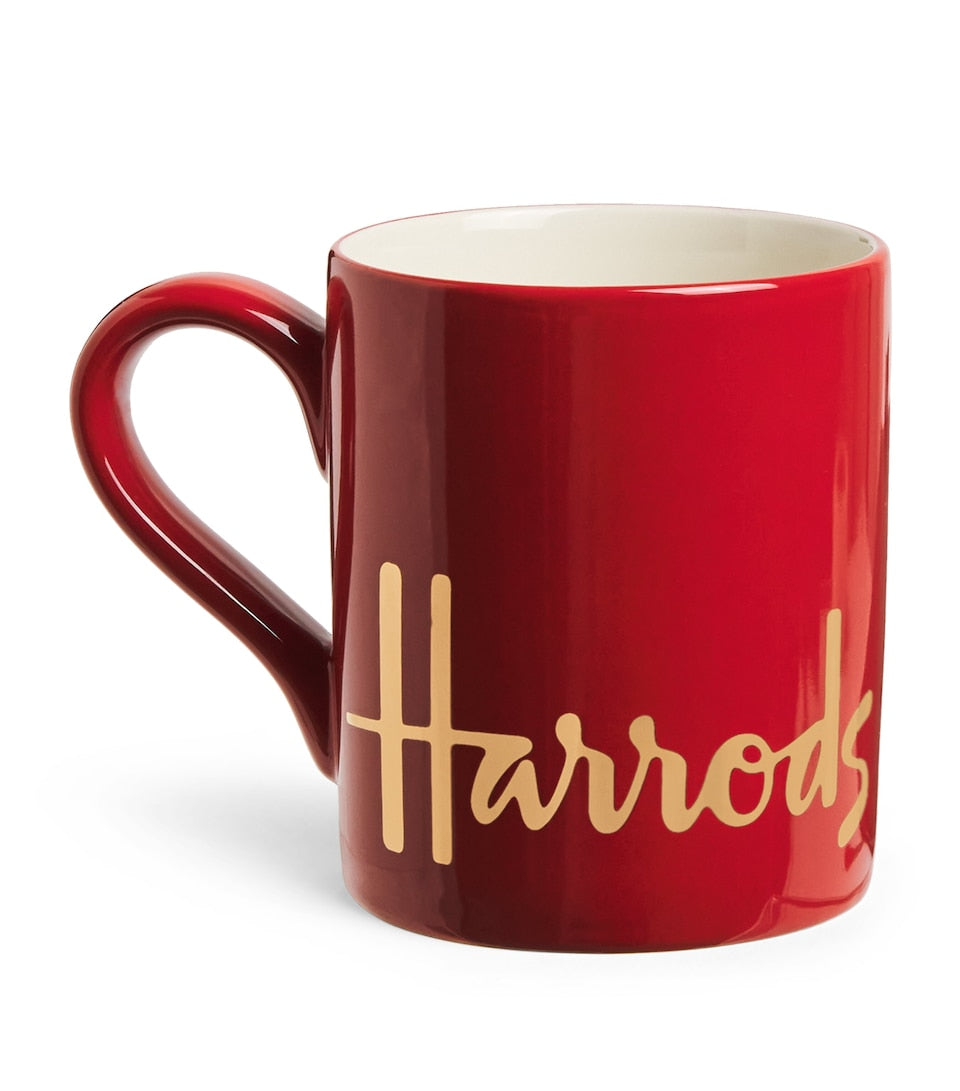 Vibrant Ceramic Mug with Playful Message, 9cm Height x 8.5cm Diameter