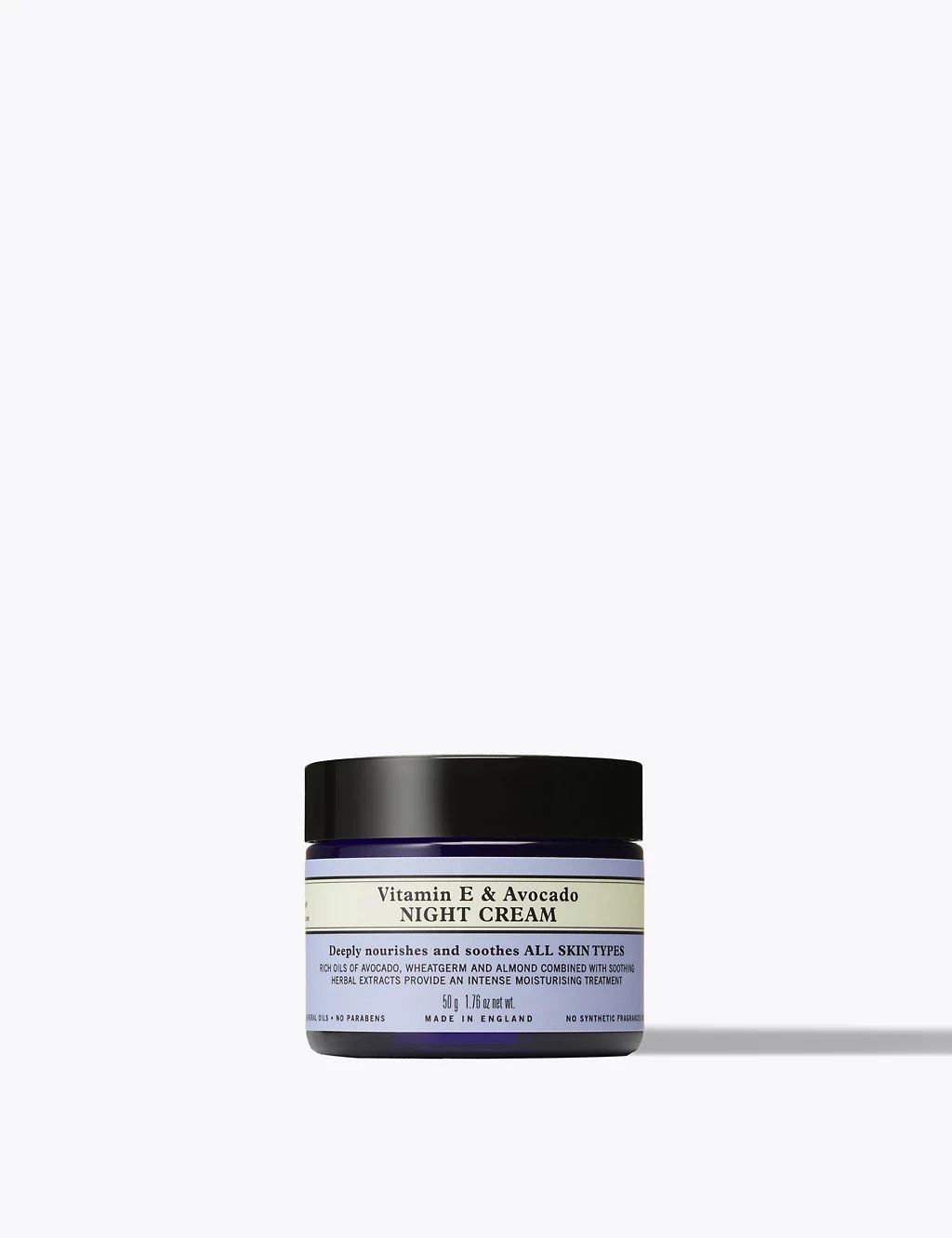 Vitamin E & Avocado Night Cream 50g Body Care M&S   