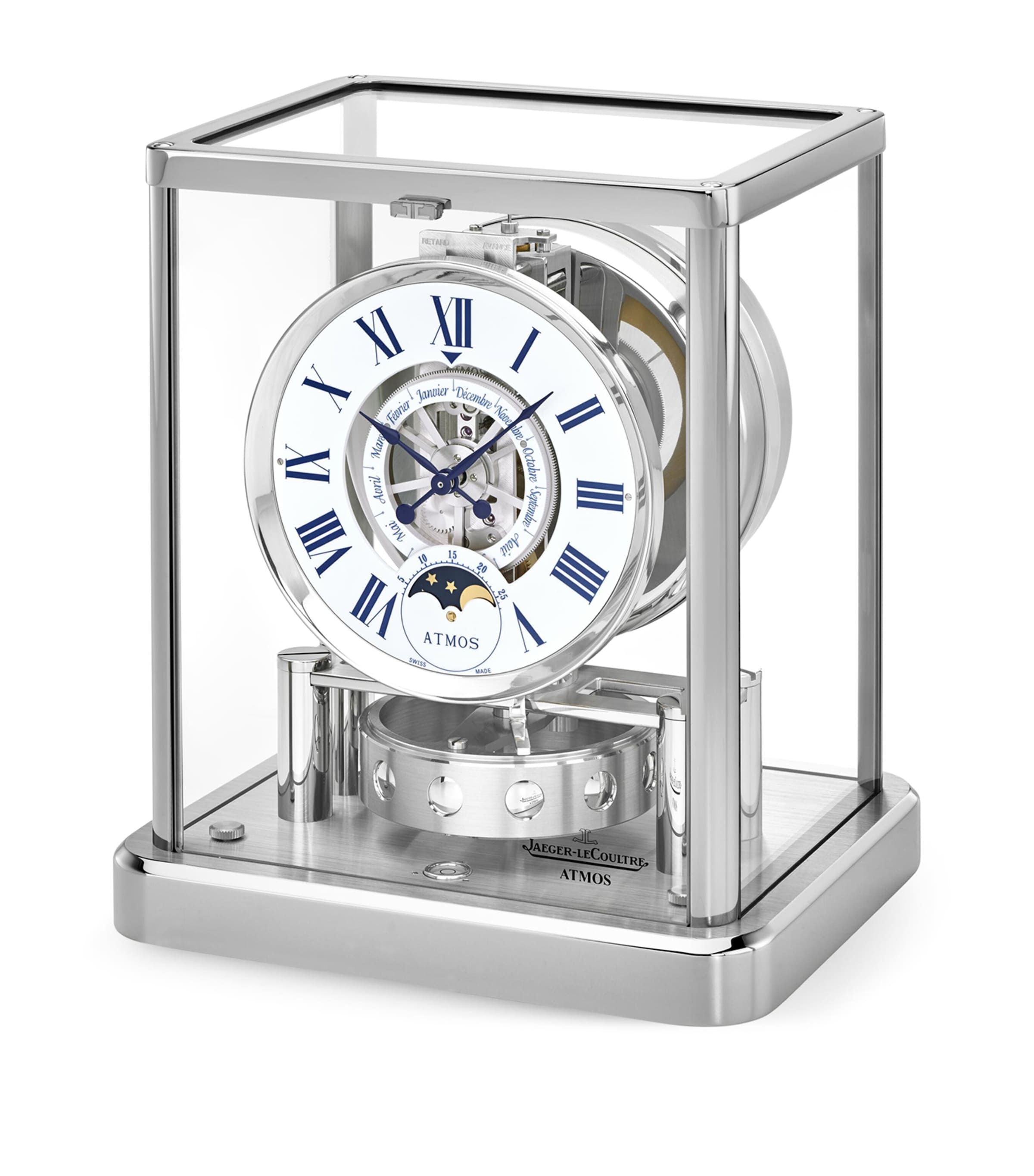 Jaeger-LeCoultre Atmos Classique Phases de Lune Clock