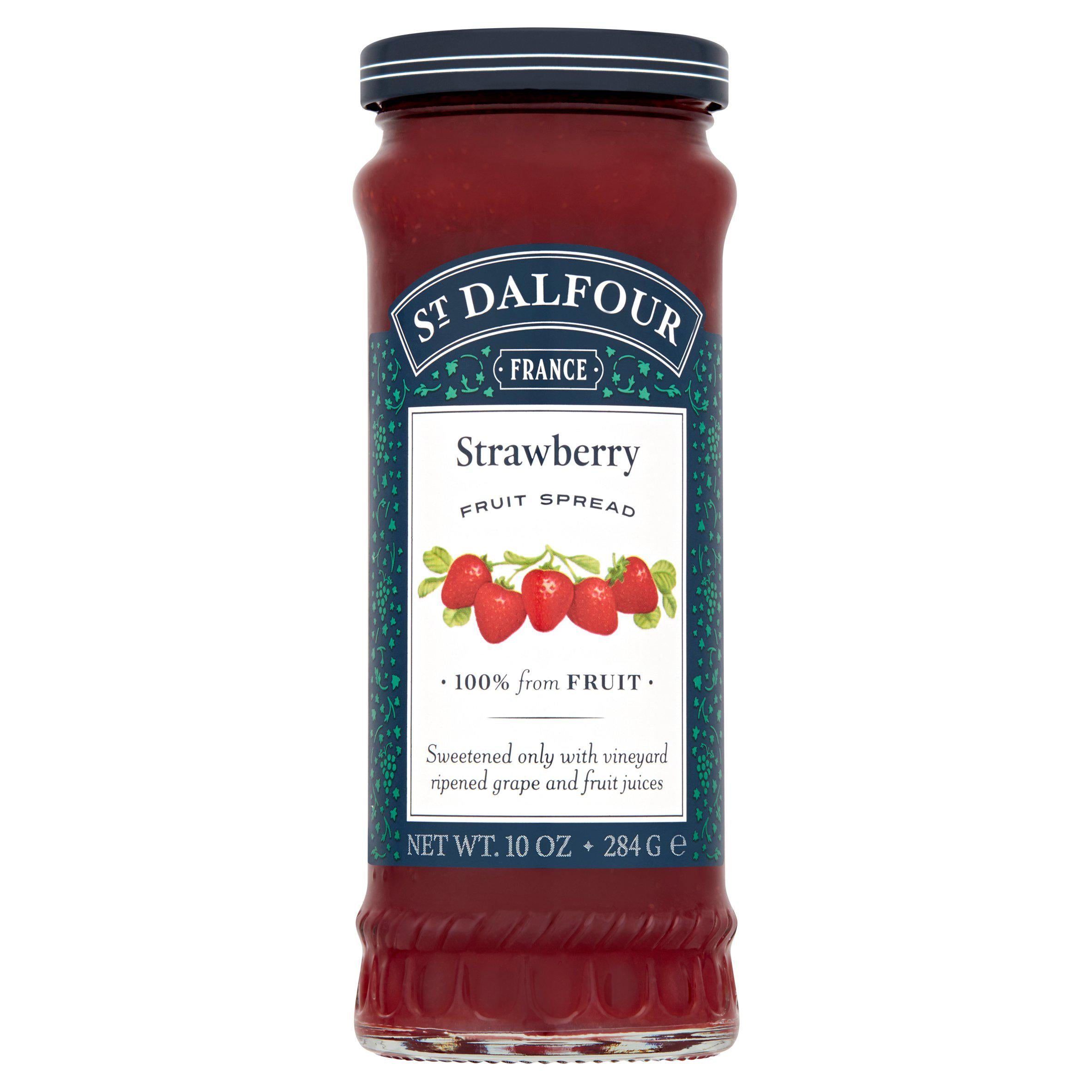 St. Dalfour Strawberry Fruit Spread 284g Jams & conserves Sainsburys   