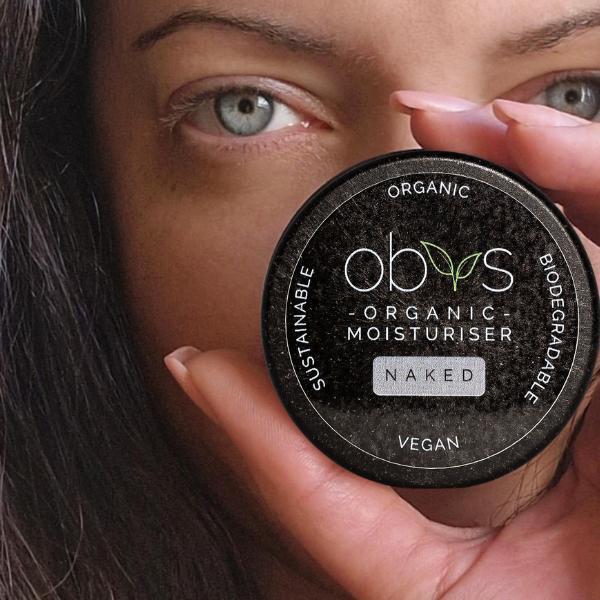 Obvs Skincare Organic Naked Moisturiser 100ml, imported from the UK
