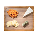 Seville Classics Bamboo Cutting Board with 7 Colour Coded Chopping Mats - McGrocer