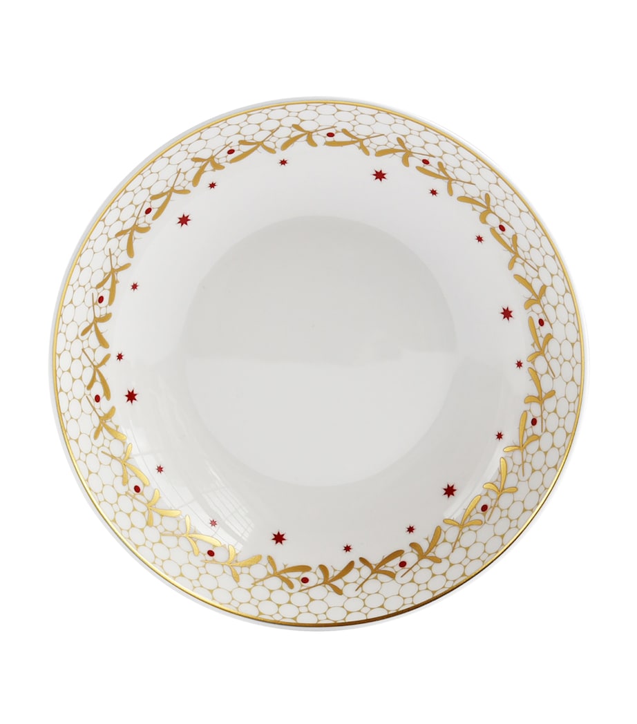 Bernardaud Noël soup plate 19cm - British product