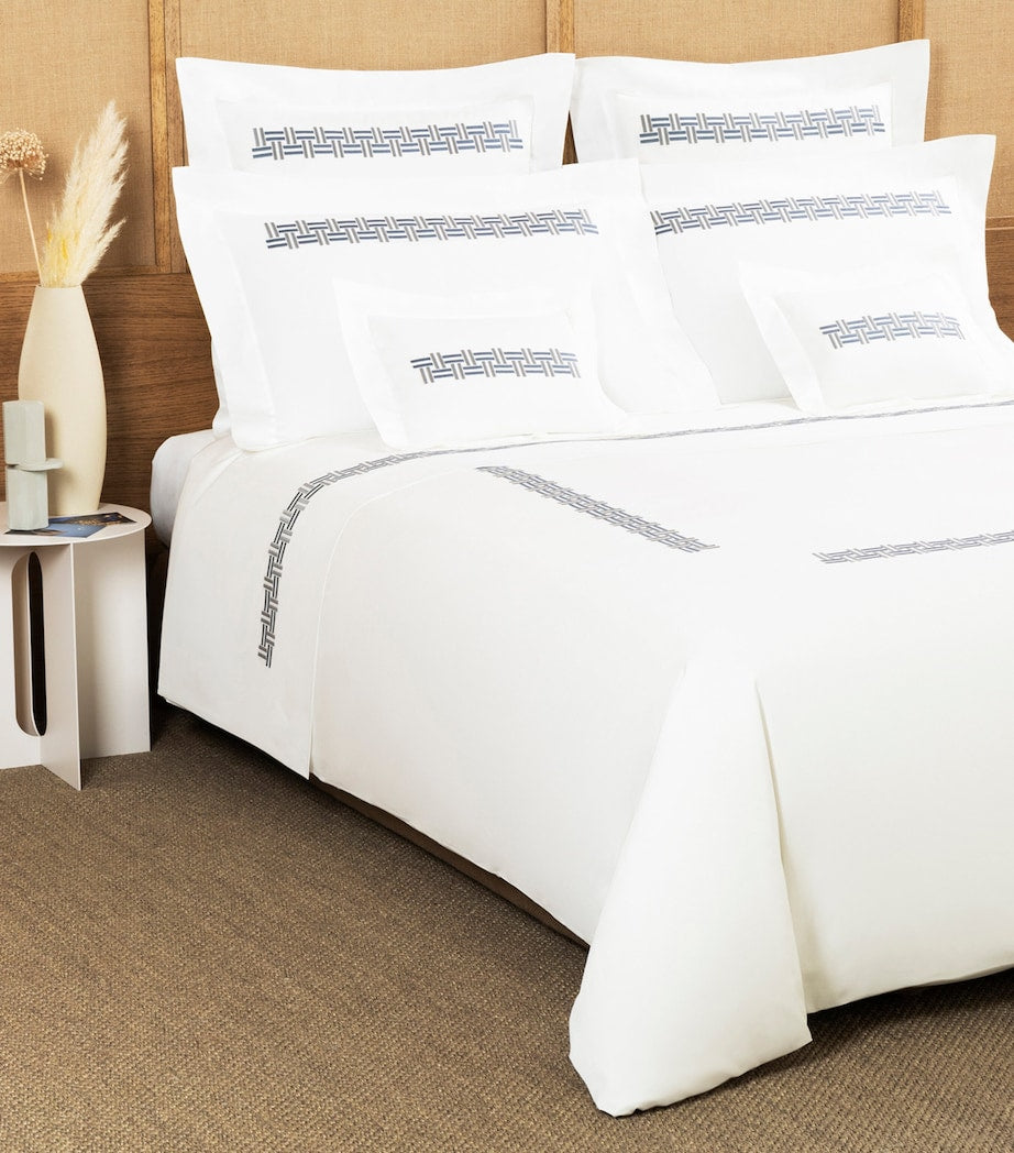 Frette Basket Weave Super King Duvet Cover 260cm x 240cm - British product