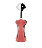 Decorative Smiling Face Corkscrew for Wine Bottles, 24.5cm Height