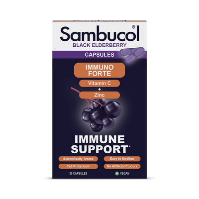 Sambucol Immuno Forte Immune Support Capsules 30