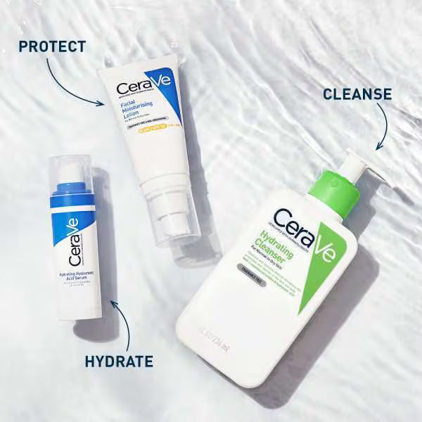 CeraVe Hydrating Cleanser with Hyaluronic Acid 473ml - British product
