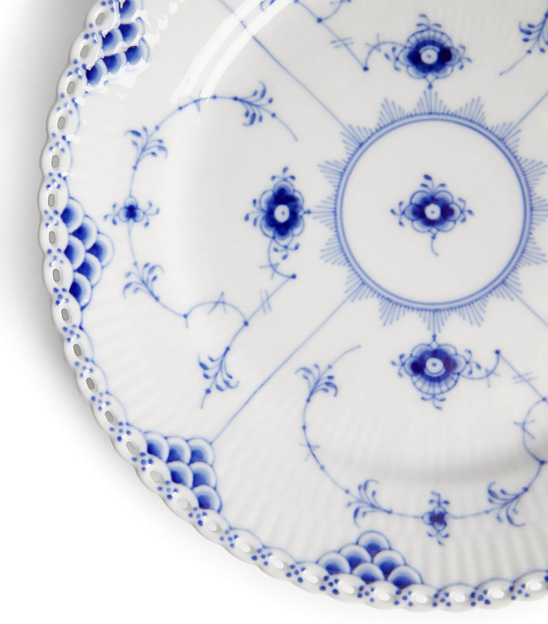 Royal Copenhagen Blue Fluted Full Lace plate 19cm, imported from the UK