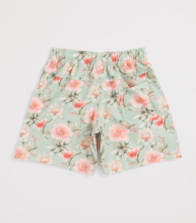Floral Board Shorts with UPF 50+ Sun Protection for Children 2-14 Years