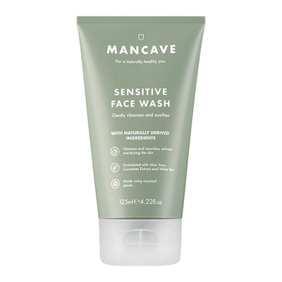 ManCave Sensitive Face Wash for Men 125ml