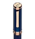 Chopard classic ballpoint pen with resin barrel and rose gold-tone trims - British product