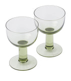 Prada red wine glasses set of 2, imported from the UK