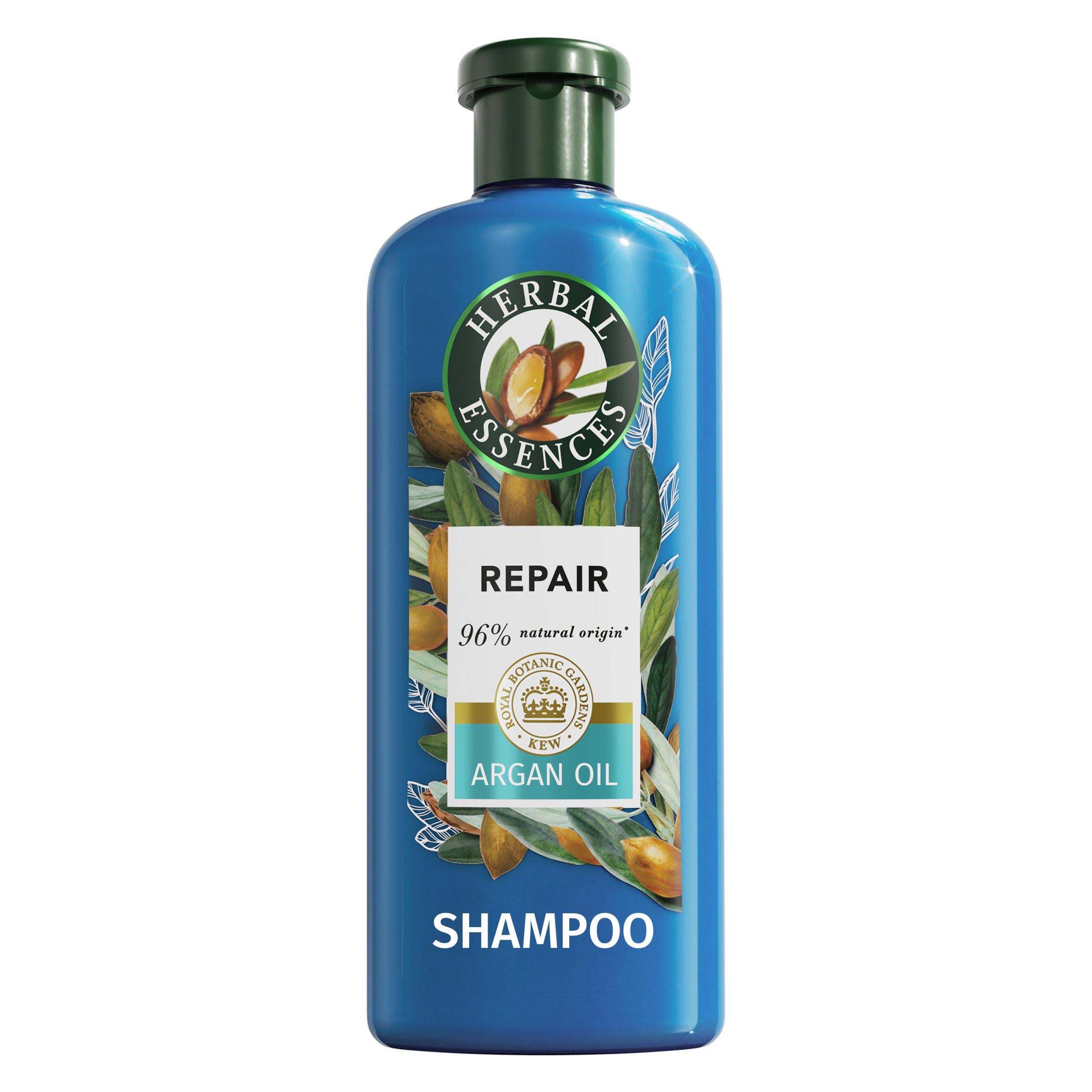 Herbal Essences Argan Oil Repair Shampoo 350ml to Nourish Damaged Hair Silicone Free - McGrocer