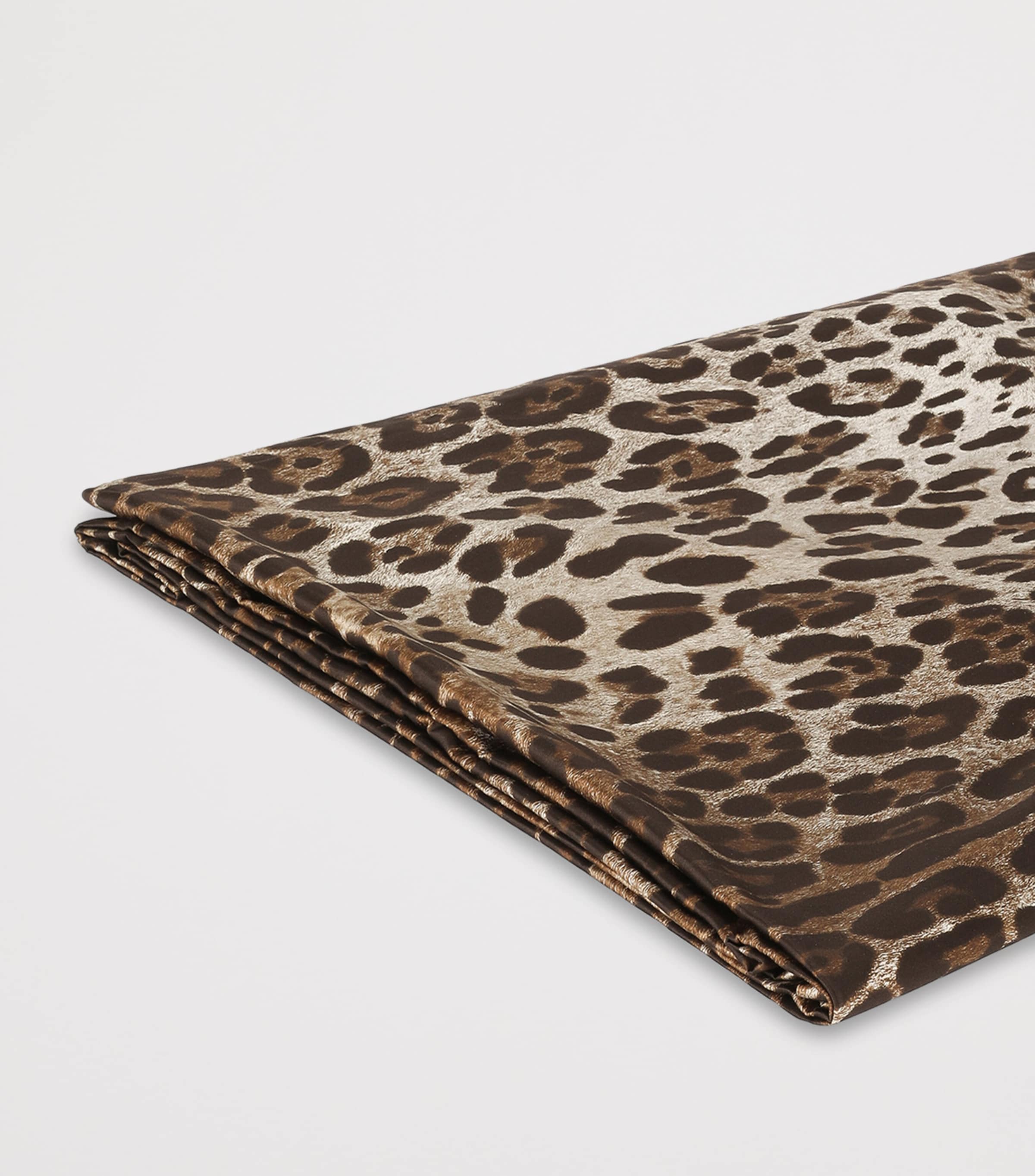 Dolce&Gabbana Casa leopard print King fitted sheet 300cm x 300cm - British product