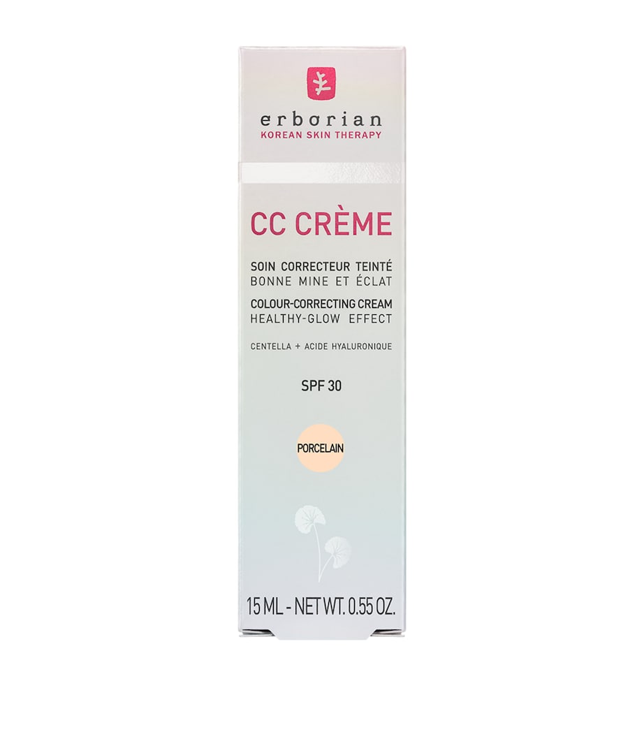 Erborian CC cream with light coverage in a 15ml tube - British product