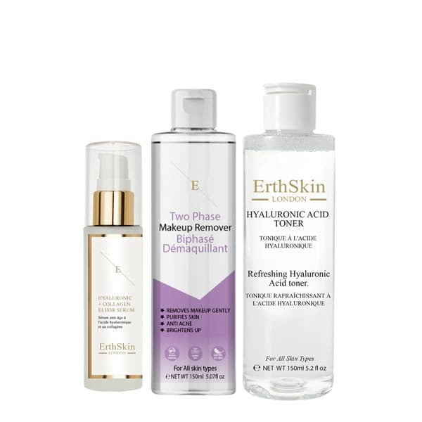 ErthSkin Ultimate Hydration and Anti-Aging Skincare Set - British product