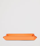 Smythson small leather panama rectangular trinket tray (British brand)