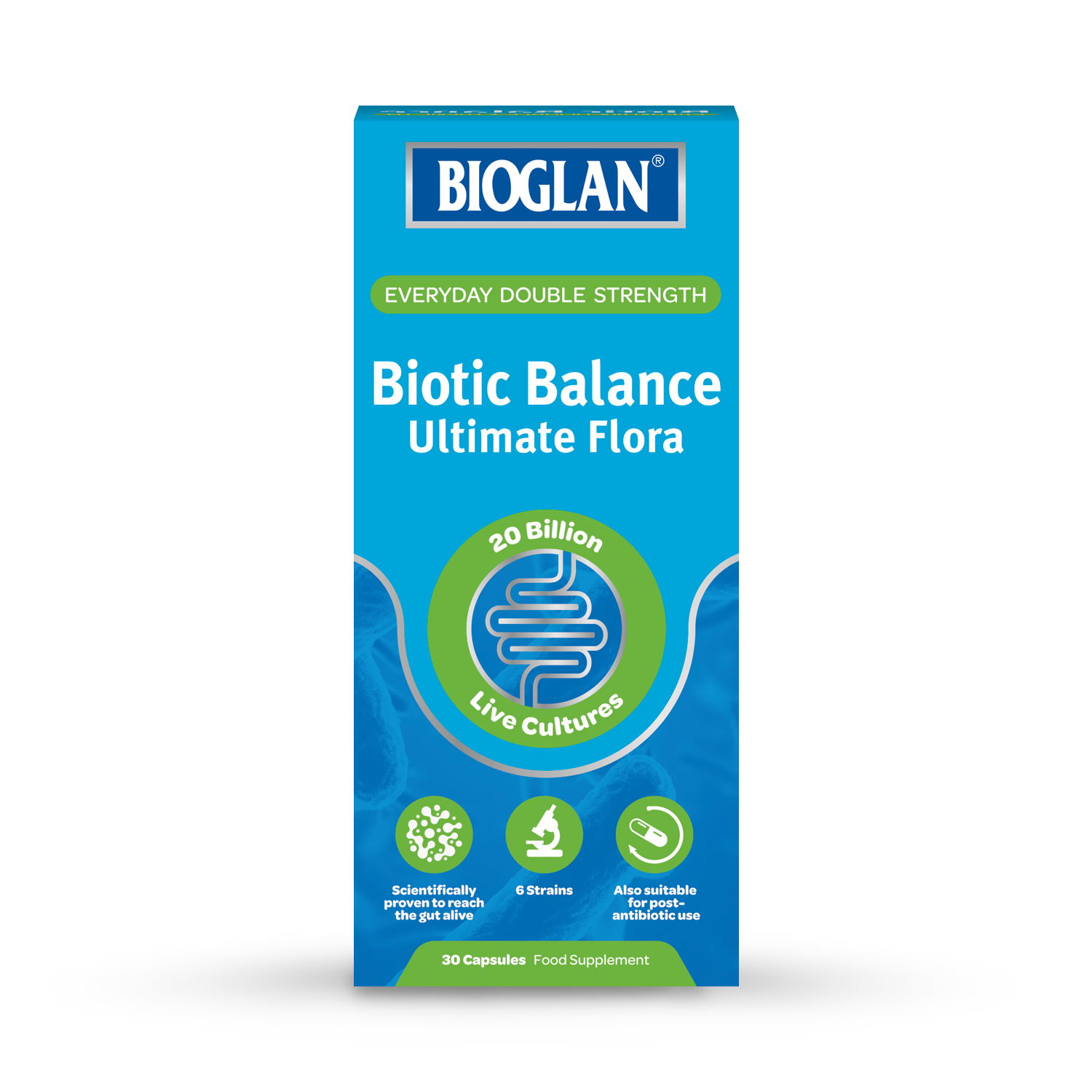 Bioglan Biotic Balance Ultimate Flora 30 Capsules - British product