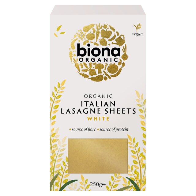 Biona Organic Lasagne Pasta Sheets   250g - McGrocer