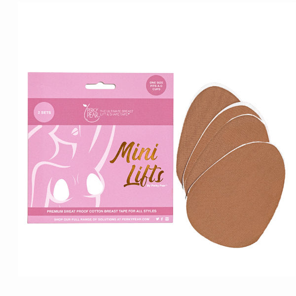 Perky Pear mini lift breast tape beige nude 4 pieces - British product
