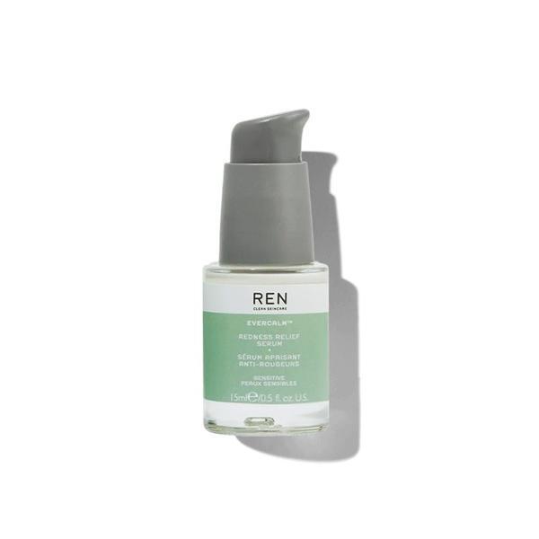 REN Mini Evercalm Redness Relief Serum 15ml, imported from the UK