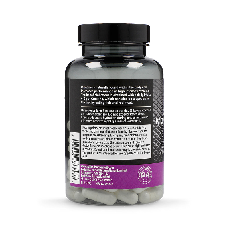 Creatine Monohydrate Capsules 700mg, 240 Count