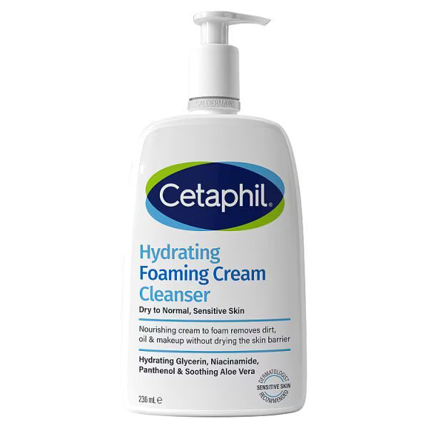 Cetaphil foaming hydrating cleanser 236ml - British product