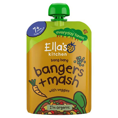 Ella's Kitchen Bangers and Mash Stage 2 Baby Meal 130g